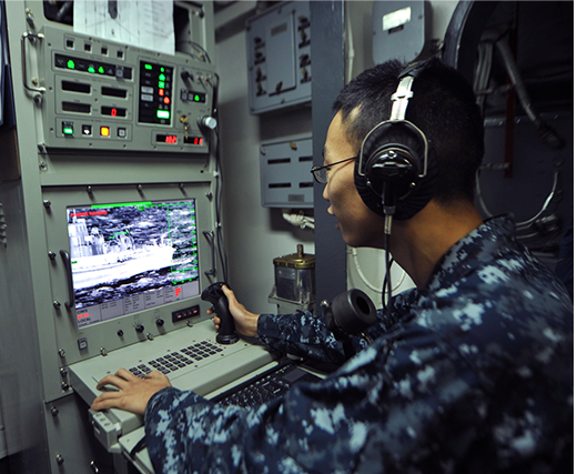 CIWS Console Display.